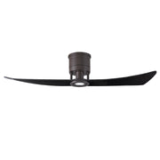 Matthews Fan Company - LW-TB-BK - 52"Ceiling Fan - Lindsay - Textured Bronze