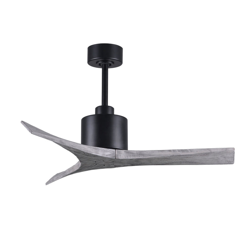 Matthews Fan Company - MW-BK-BW-42 - 42"Ceiling Fan - Mollywood - Matte Black