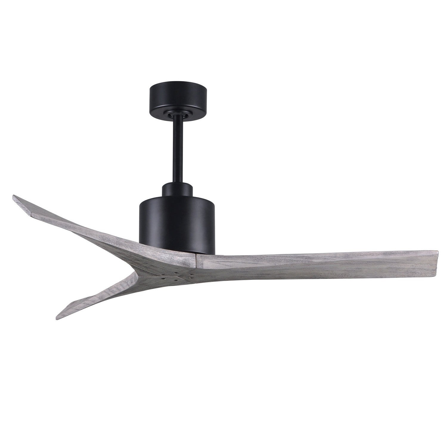 Matthews Fan Company - MW-BK-BW-52 - 52"Ceiling Fan - Mollywood - Matte Black