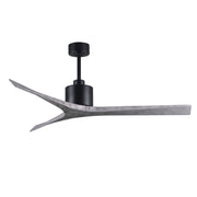 Matthews Fan Company - MW-BK-BW-60 - 60"Ceiling Fan - Mollywood - Matte Black