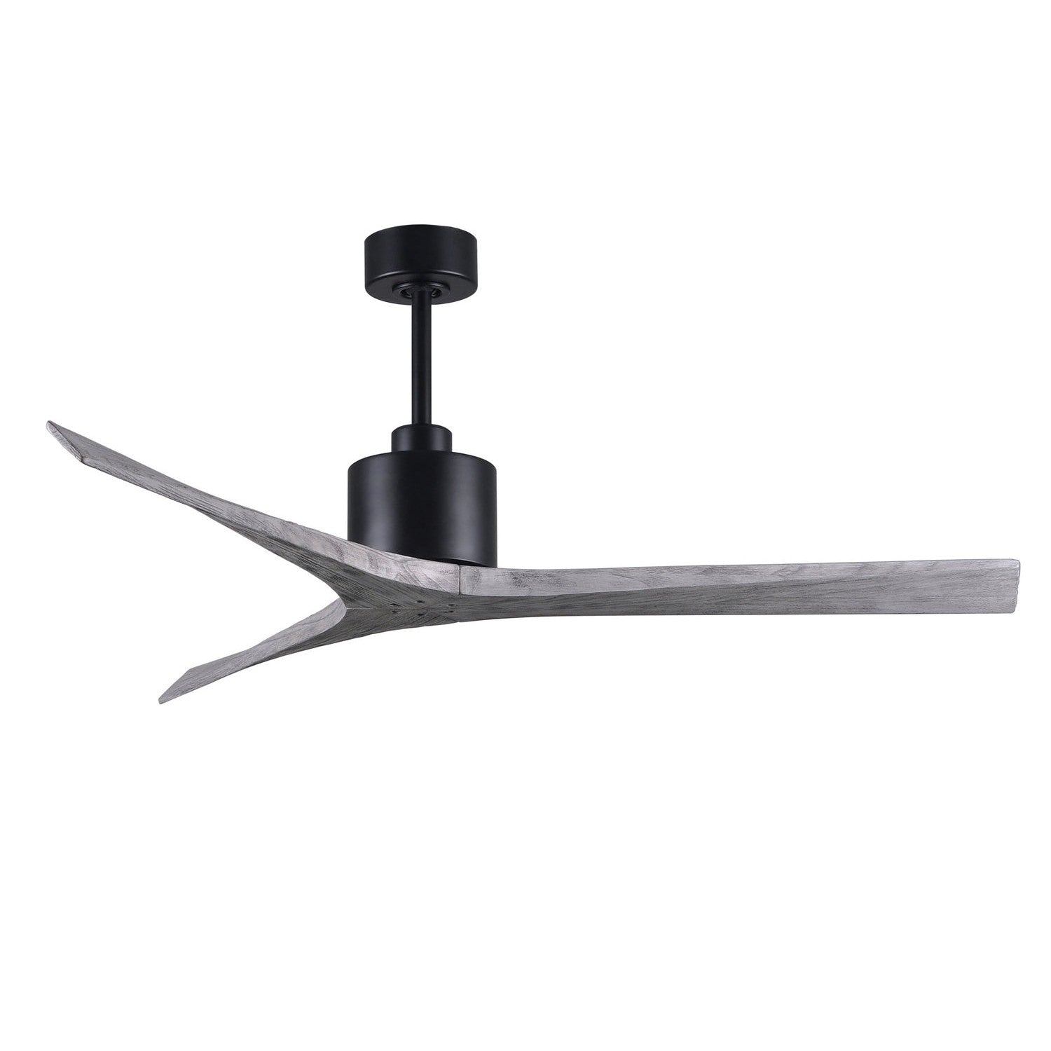 Matthews Fan Company - MW-BK-BW-60 - 60"Ceiling Fan - Mollywood - Matte Black