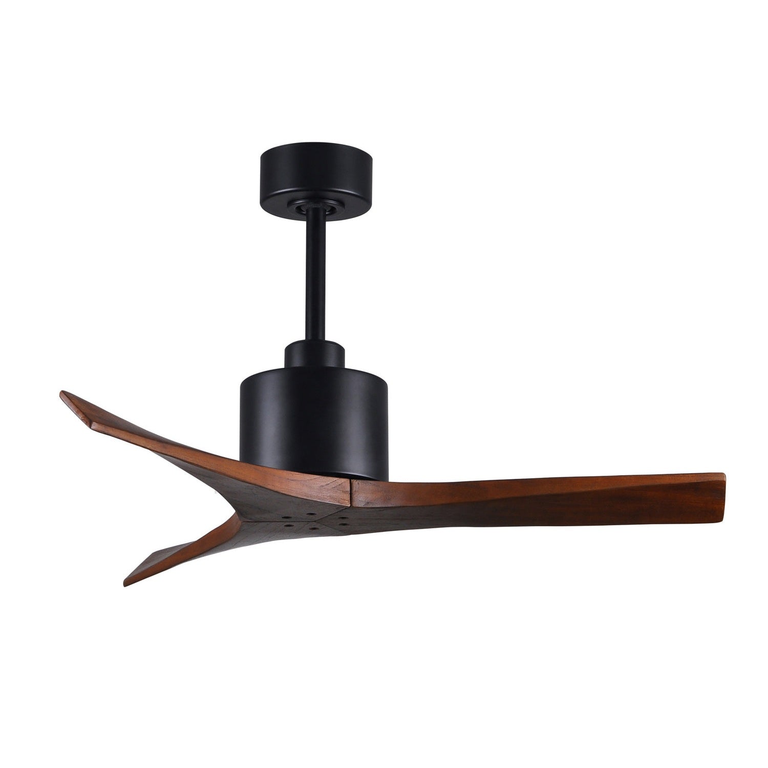 Matthews Fan Company - MW-BK-WA-42 - 42"Ceiling Fan - Mollywood - Matte Black
