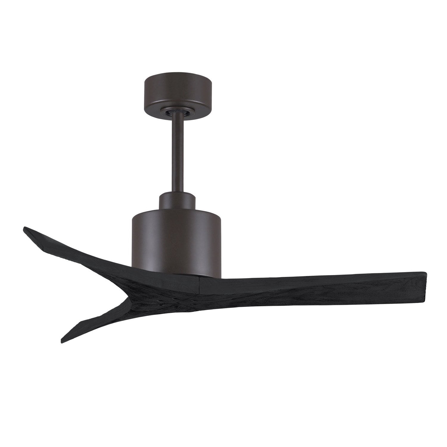 Matthews Fan Company - MW-TB-BK-42 - 42"Ceiling Fan - Mollywood - Textured Bronze