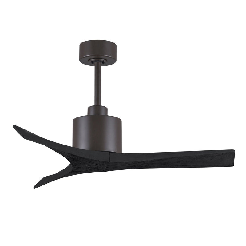 Matthews Fan Company - MW-TB-BK-42 - 42"Ceiling Fan - Mollywood - Textured Bronze