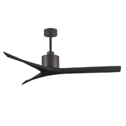 Matthews Fan Company - MW-TB-BK-60 - 60"Ceiling Fan - Mollywood - Textured Bronze