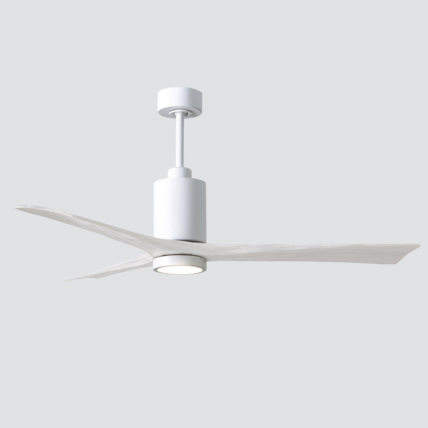 Matthews Fan Company - PA3-WH-MWH-60 - 60"Ceiling Fan - Patricia - Gloss White