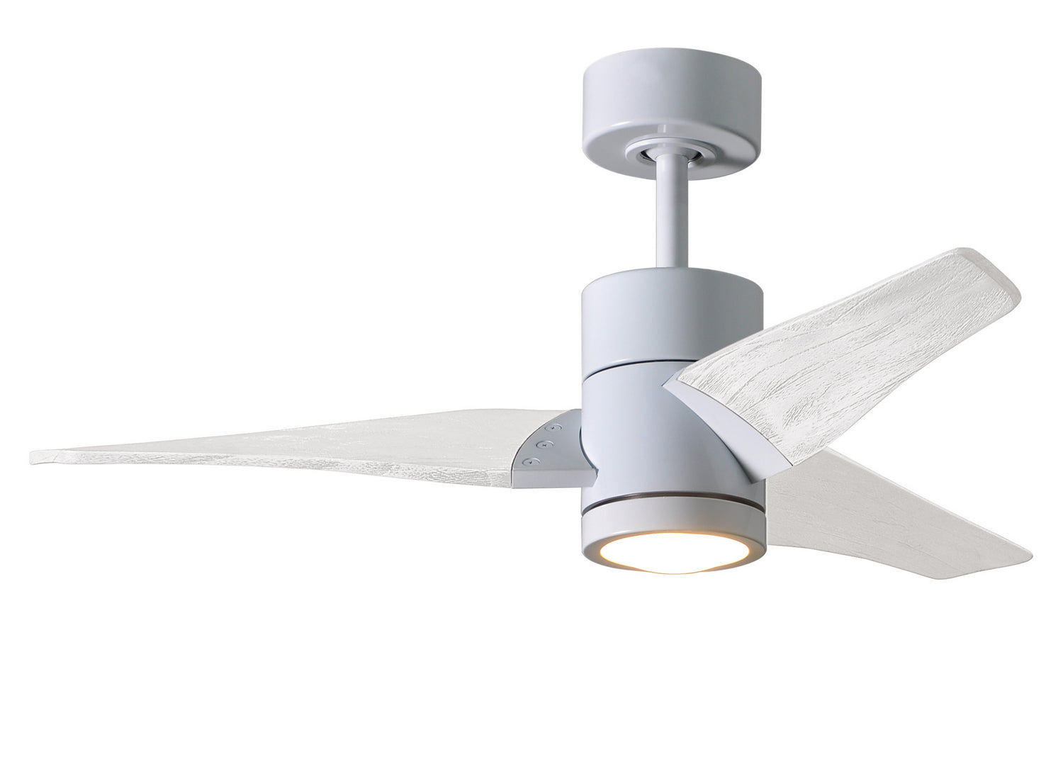 Matthews Fan Company - SJ-WH-MWH-42 - 42"Ceiling Fan - Super Janet - Gloss White
