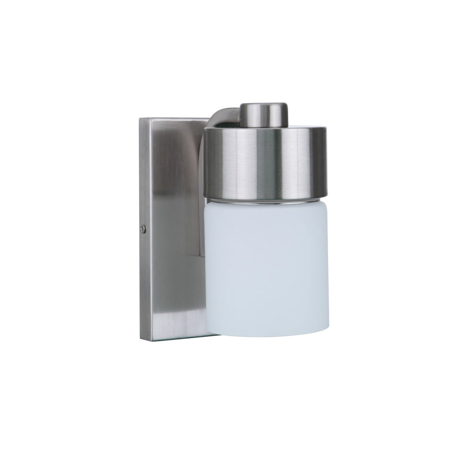 Craftmade - 12305BNK1 - One Light Wall Sconce - District - Brushed Polished Nickel