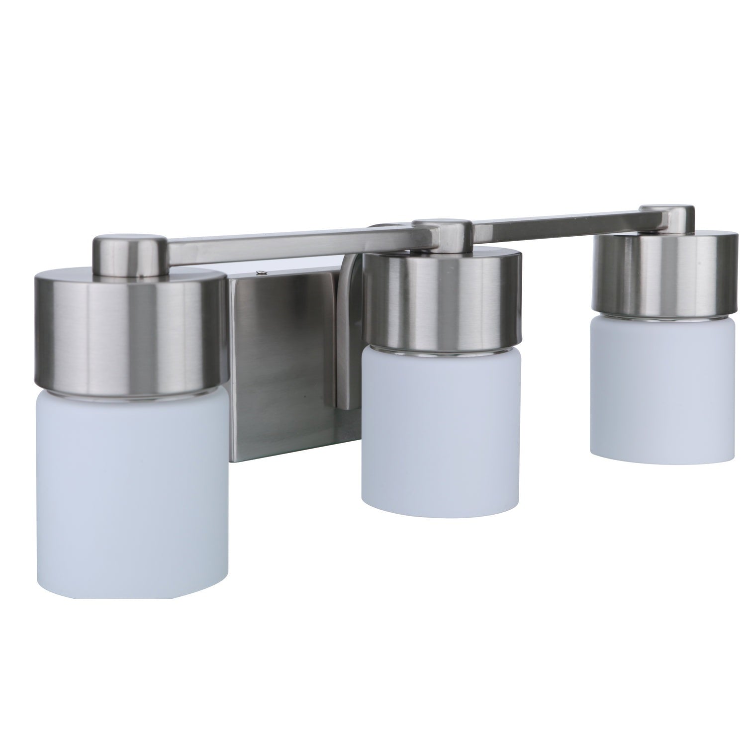 Craftmade - 12322BNK3 - Three Light Vanity - District - Brushed Polished Nickel