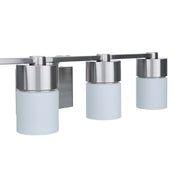 Craftmade - 12331BNK4 - Four Light Vanity - District - Brushed Polished Nickel