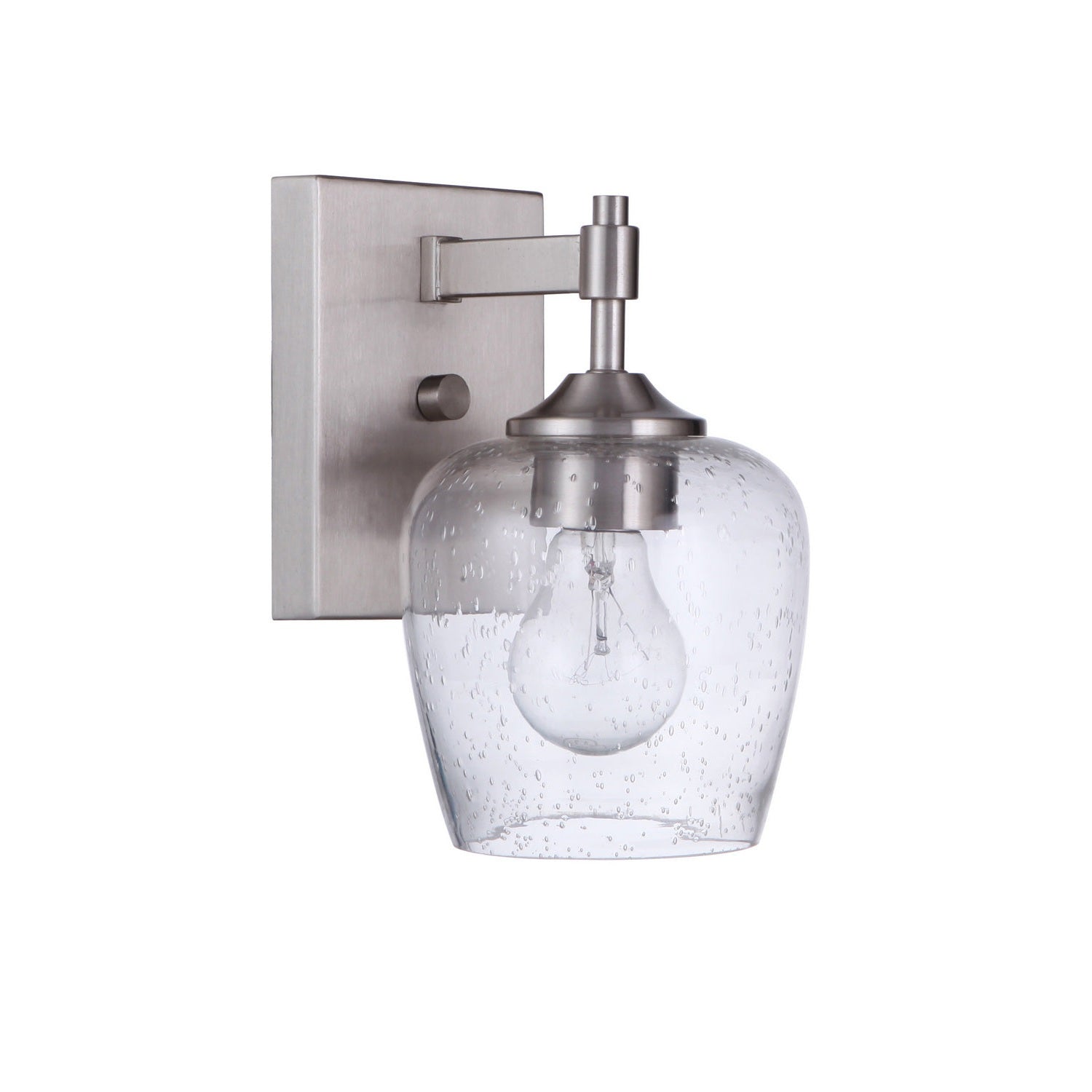 Craftmade - 12406BNK1 - One Light Wall Sconce - Stellen - Brushed Polished Nickel