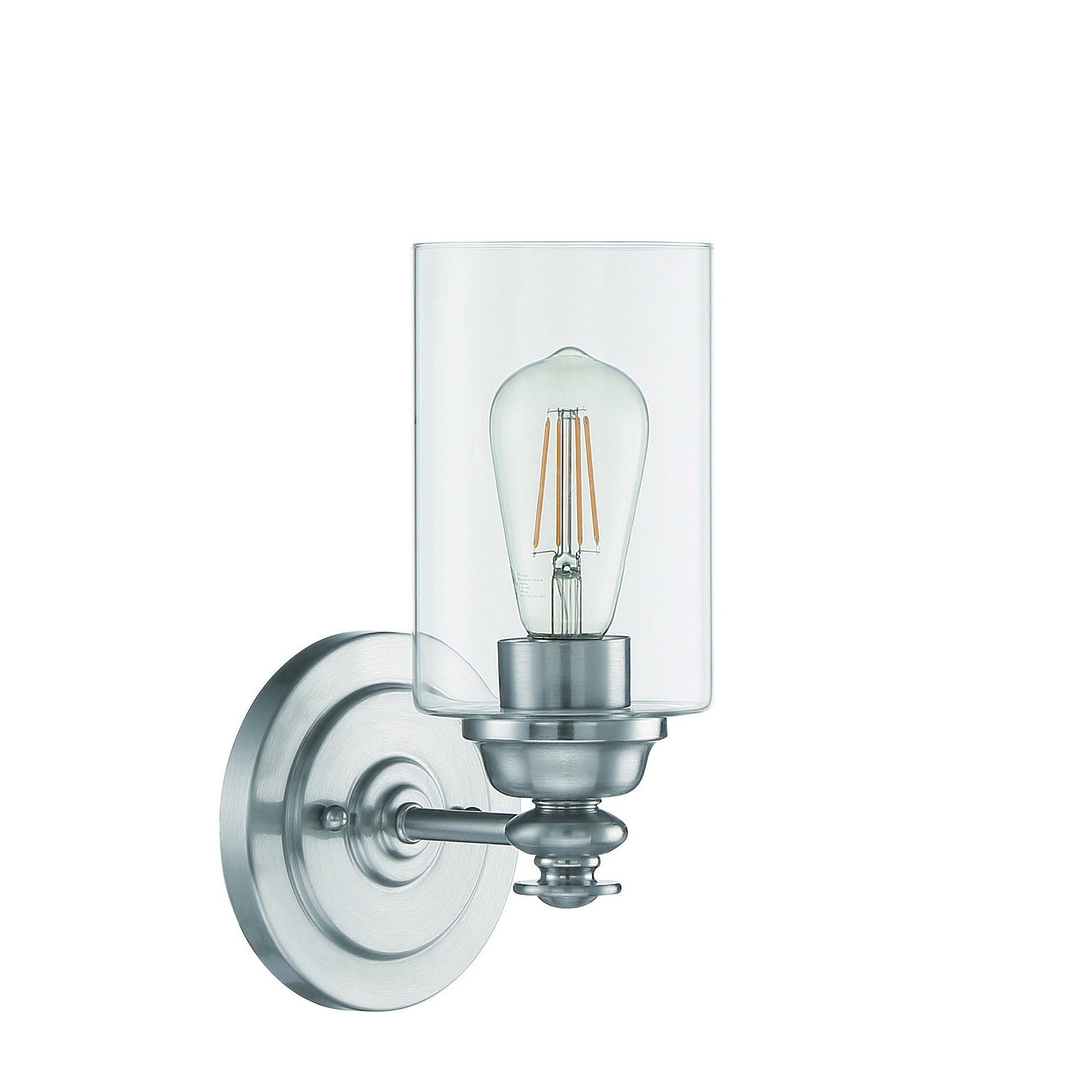 Craftmade - 49801-BNK-C - One Light Wall Sconce - Dardyn - Brushed Polished Nickel