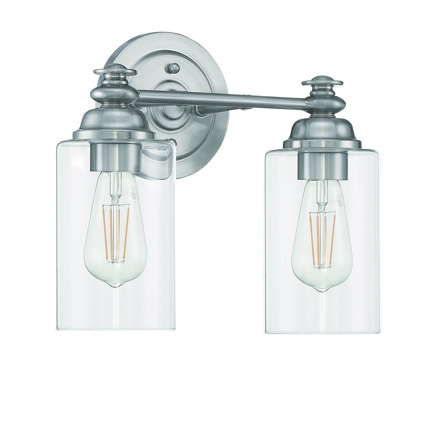 Craftmade - 49802-BNK-C - Two Light Vanity - Dardyn - Brushed Polished Nickel