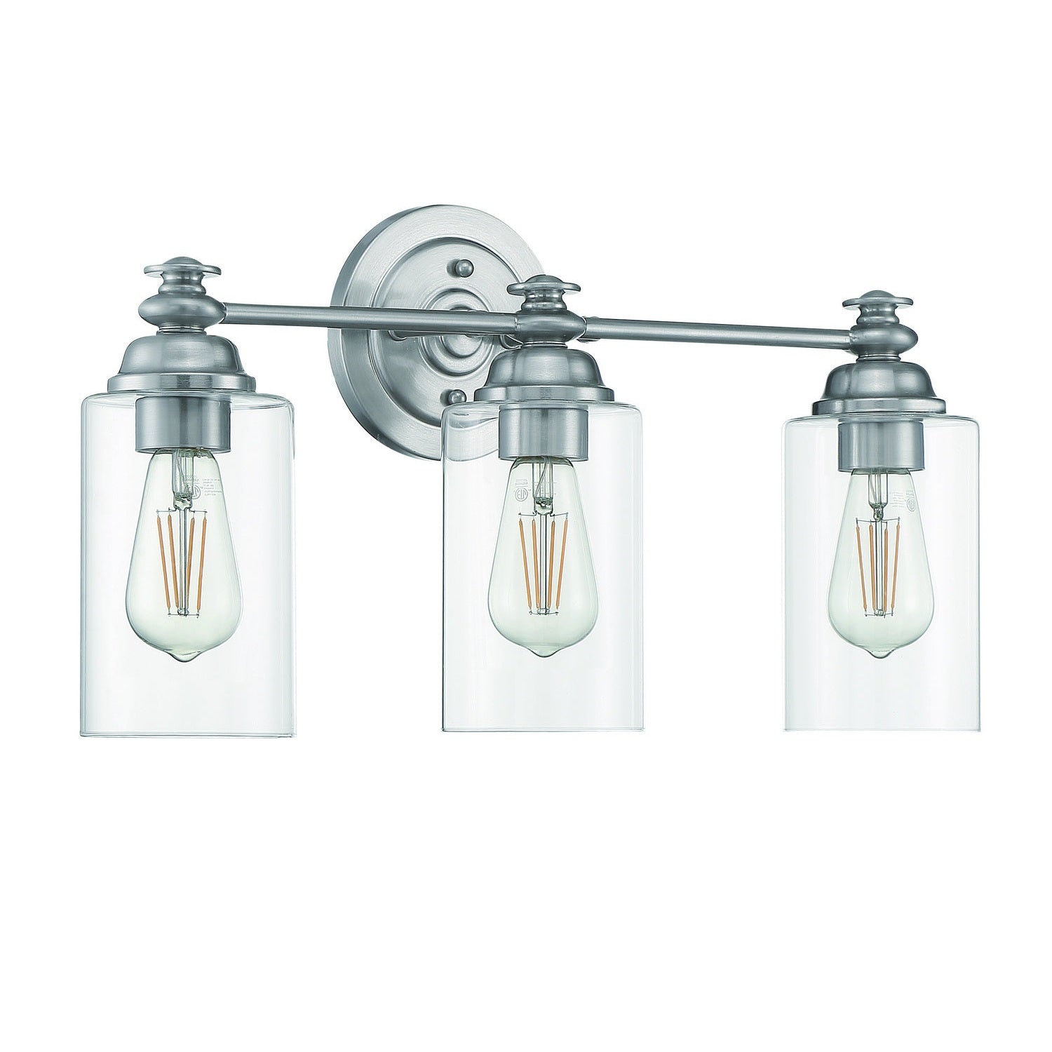 Craftmade - 49803-BNK-C - Three Light Vanity - Dardyn - Brushed Polished Nickel