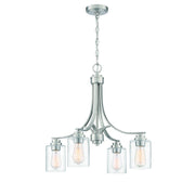 Craftmade - 50524-BNK - Four Light Chandelier - Bolden - Brushed Polished Nickel