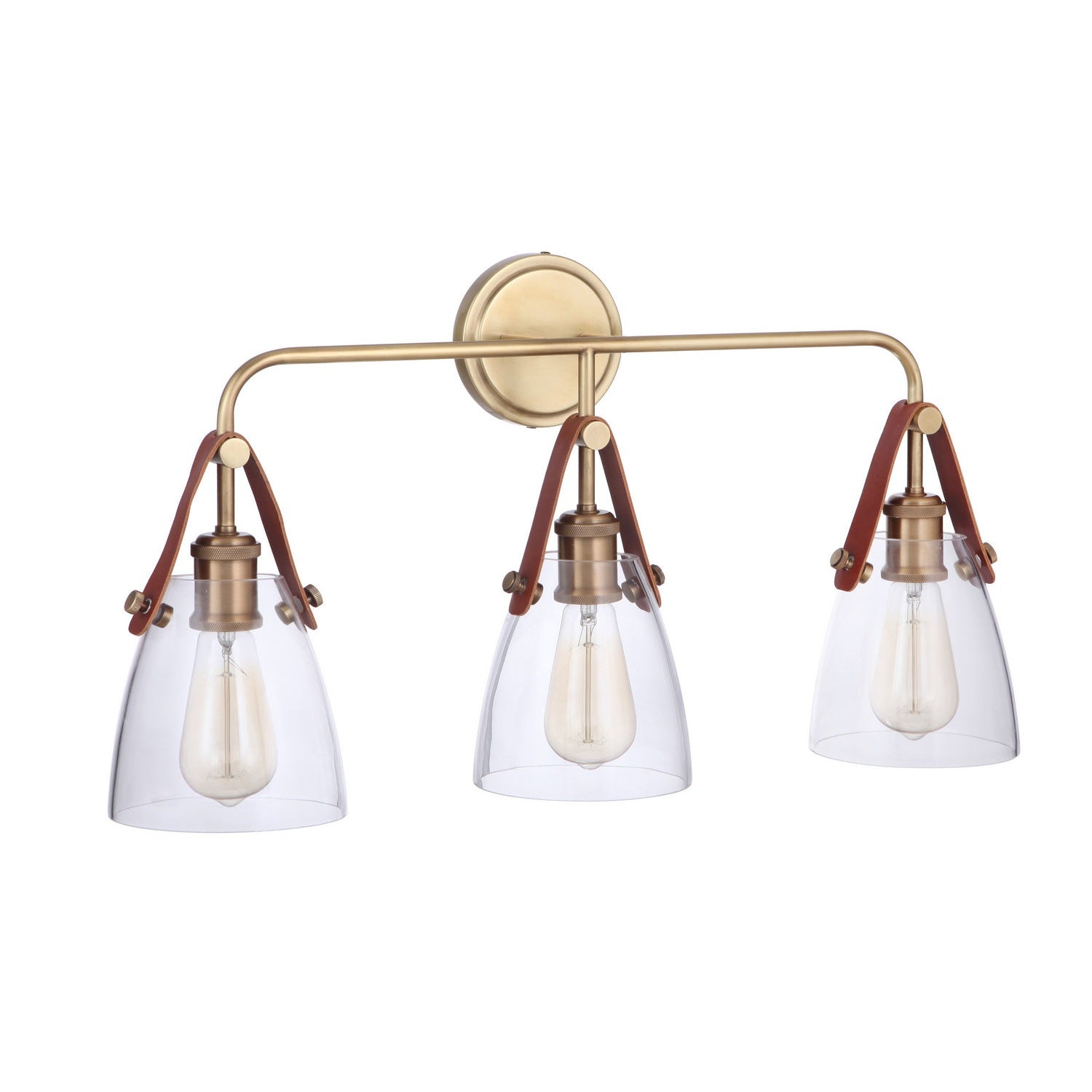 Craftmade - 51303-VB - Three Light Vanity - Hagen - Vintage Brass