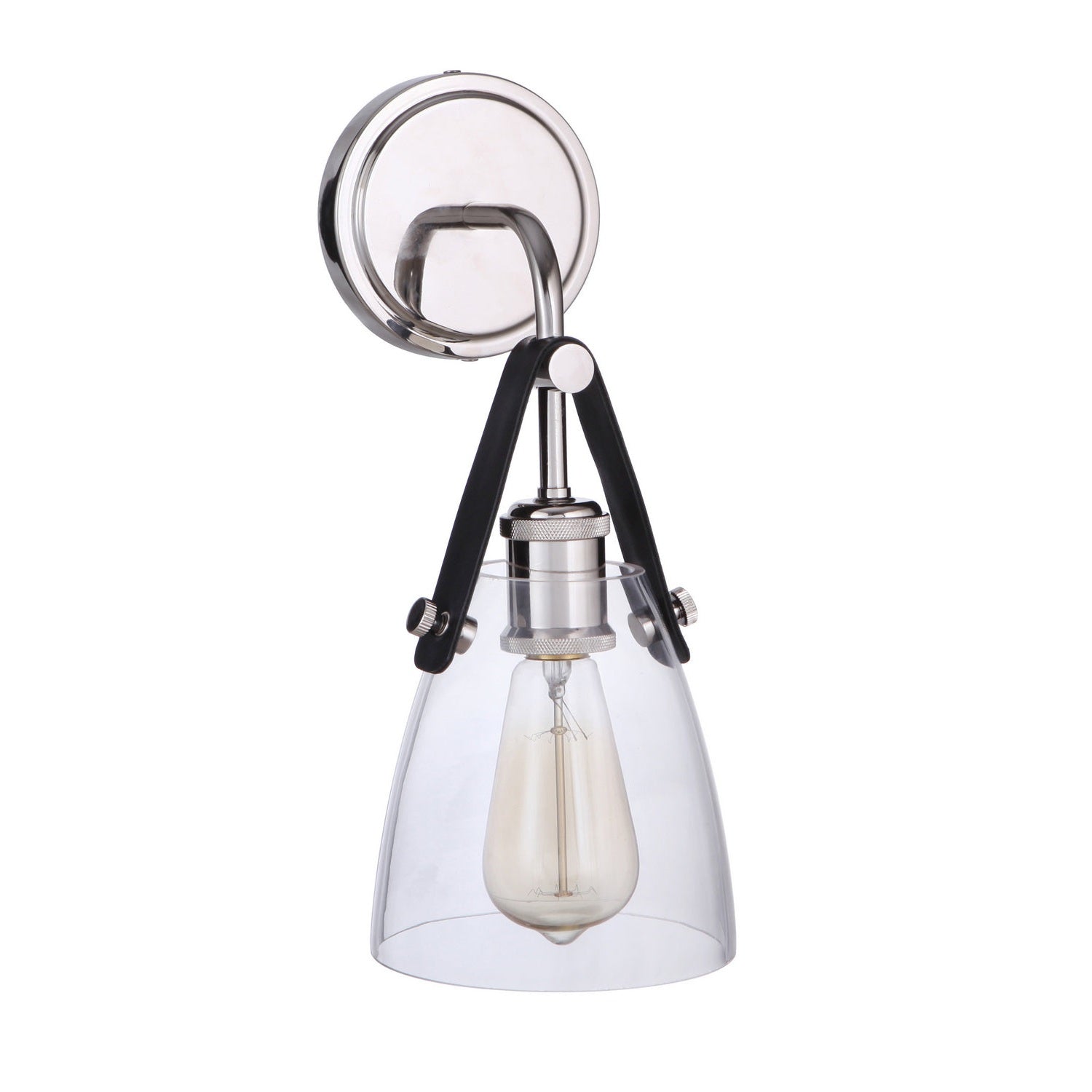 Craftmade - 51361-PLN - One Light Wall Sconce - Hagen - Polished Nickel