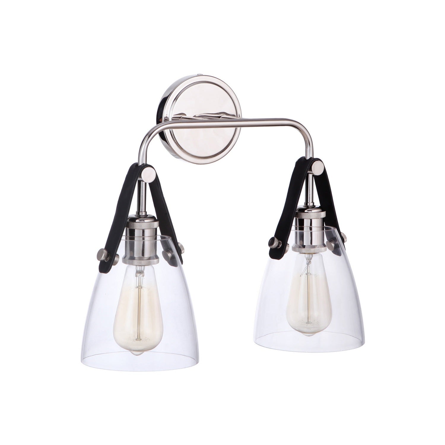 Craftmade - 51362-PLN - Two Light Wall Sconce - Hagen - Polished Nickel