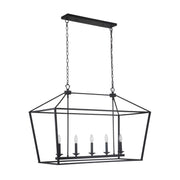 Craftmade - 52975-FB - Five Light Island Pendant - Flynt - Flat Black
