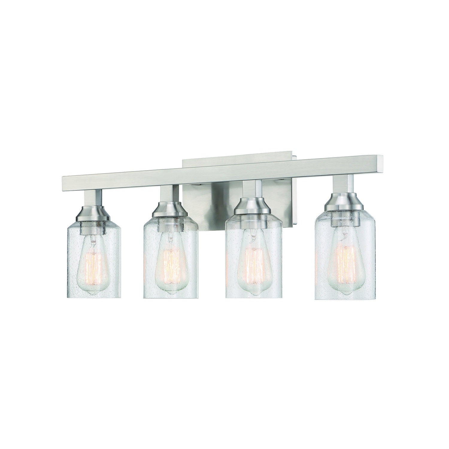 Craftmade - 53104-BNK - Four Light Vanity - Chicago - Brushed Polished Nickel
