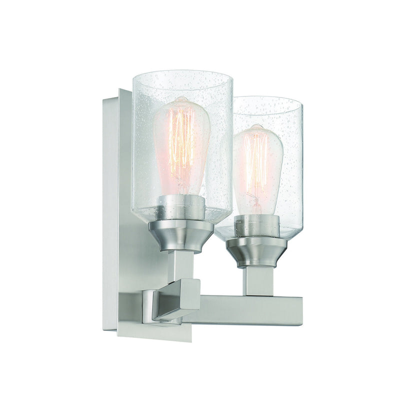Craftmade - 53162-BNK - Two Light Wall Sconce - Chicago - Brushed Polished Nickel