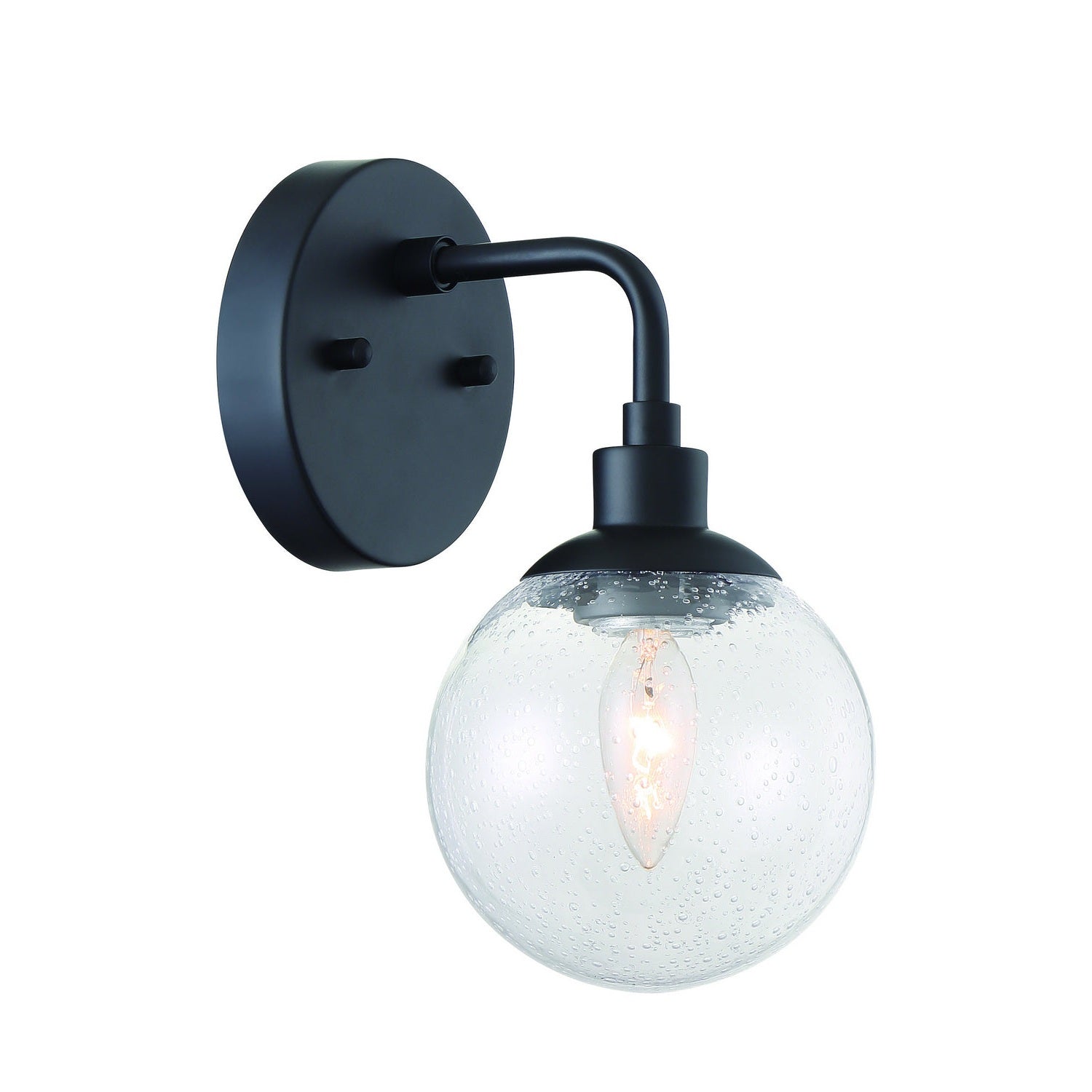 Craftmade - 53301-FB - One Light Wall Sconce - Que - Flat Black