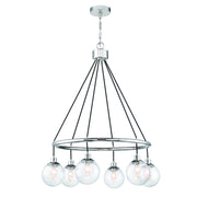 Craftmade - 53326-CH - Six Light Chandelier - Que - Chrome