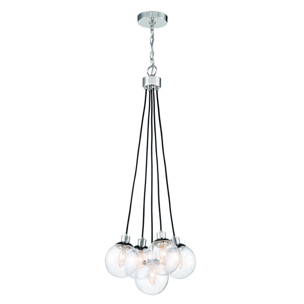 Craftmade - 53395-CH - Five Light Pendant - Que - Chrome