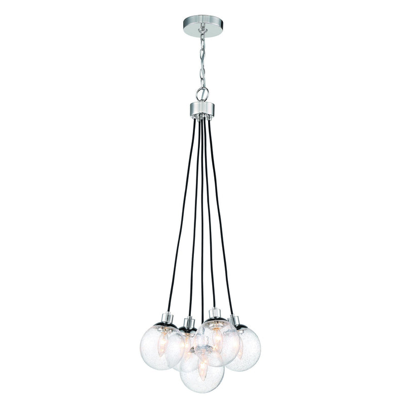 Craftmade - 53395-CH - Five Light Pendant - Que - Chrome
