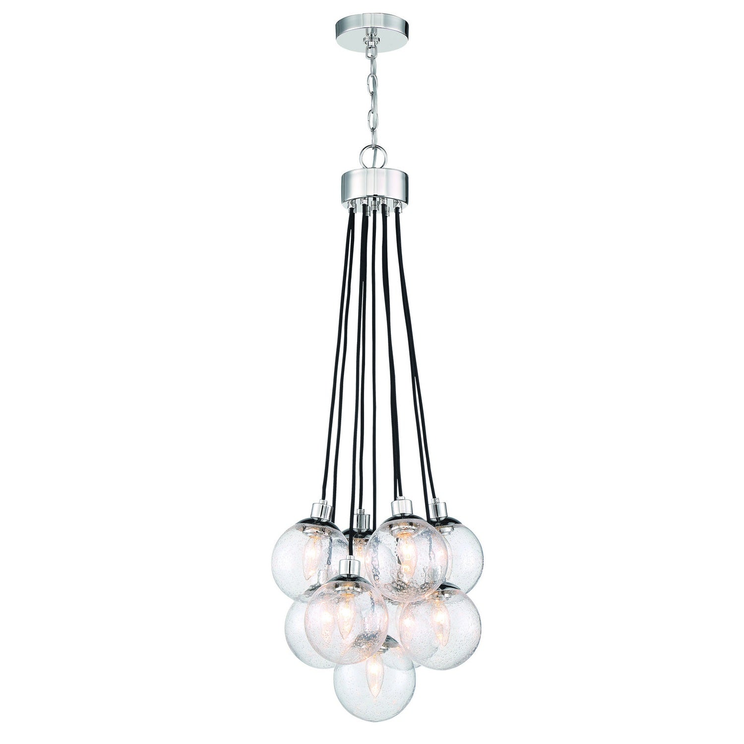 Craftmade - 53399-CH - Nine Light Pendant - Que - Chrome