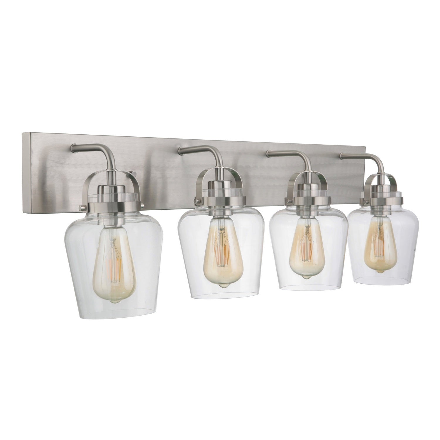 Craftmade - 53504-BNK - Four Light Vanity - Trystan - Brushed Polished Nickel