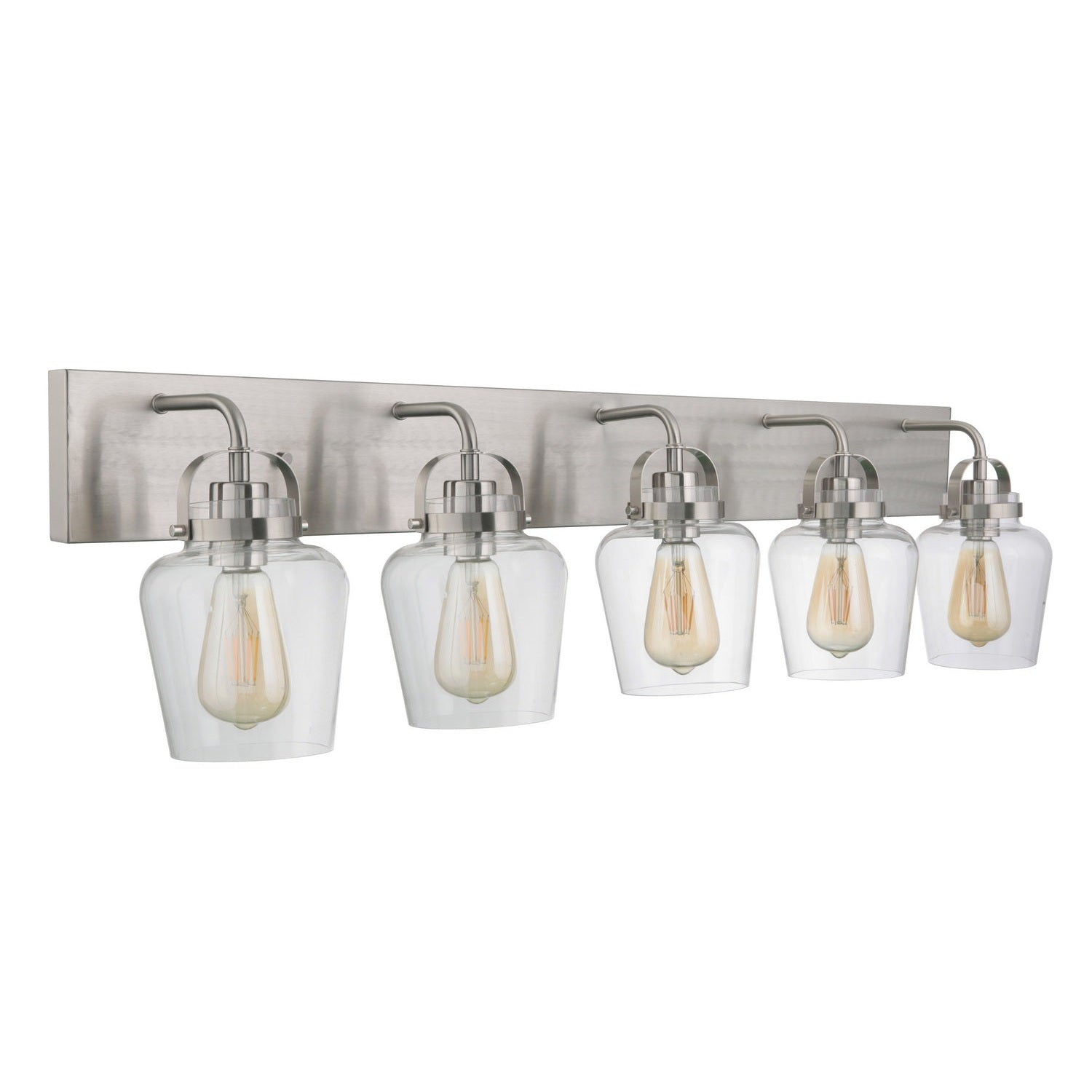 Craftmade - 53505-BNK - Five Light Vanity - Trystan - Brushed Polished Nickel
