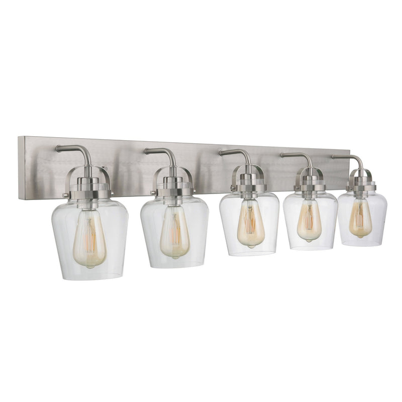 Craftmade - 53505-BNK - Five Light Vanity - Trystan - Brushed Polished Nickel