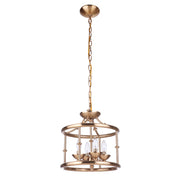 Craftmade - 53754-SB - Four Light Convertible Semi Flush/Pendant - Marlowe - Satin Brass