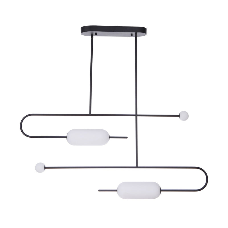 Craftmade - 53874-FB-LED - LED Island Pendant - Tuli - Flat Black
