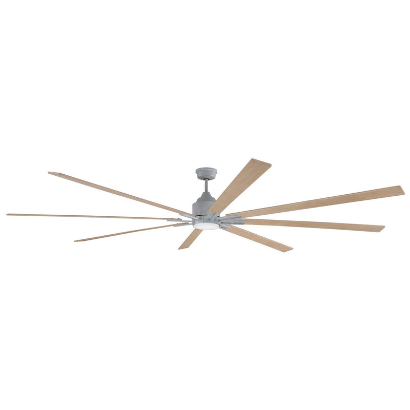 Craftmade - FLE100AGV8 - 100"Ceiling Fan - Fleming 100 - Aged Galvanized/Dark Graphite