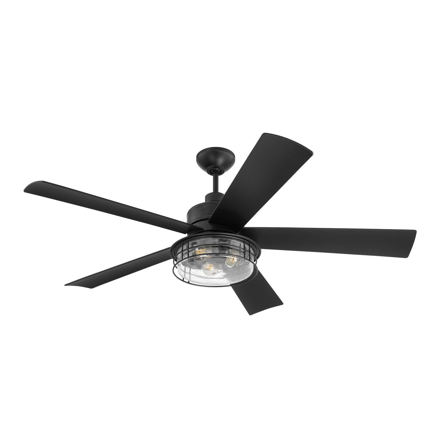 Craftmade - GAR56FB5 - 56" Ceiling Fan - Garrick Indoor/Outdoor - Flat Black