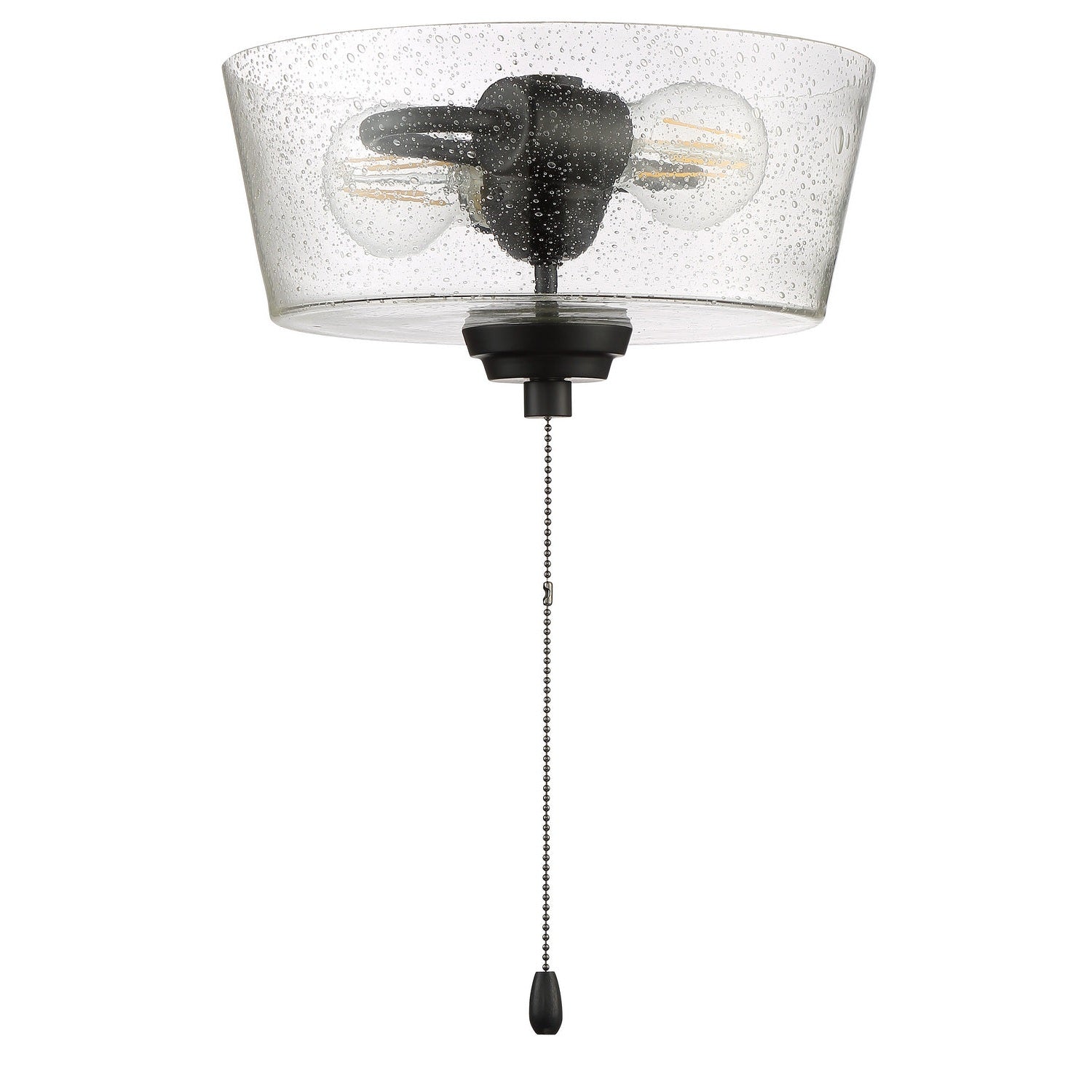 Craftmade - LK2802-FB-LED - LED Fan Light Kit - Light Kit-Bowl,Energy Star - Flat Black