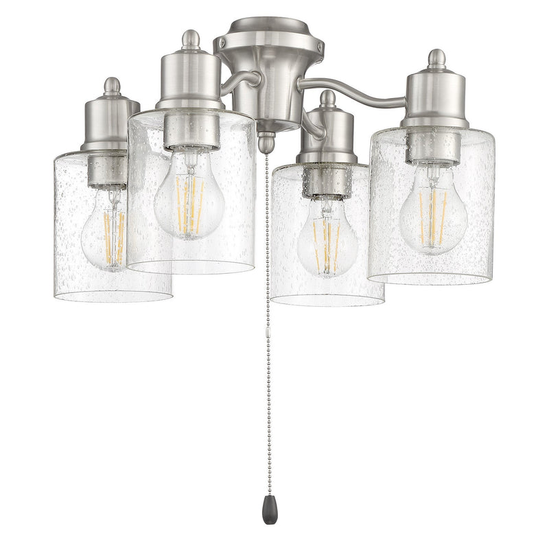 Craftmade - LK403107-BNK-LED - LED Fan Light Kit - Light Kit-Armed - Brushed Polished Nickel