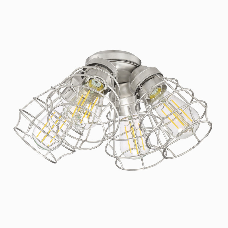 Craftmade - LK405101-BNK-LED - LED Fan Light Kit - Light Kit-Armed - Brushed Polished Nickel