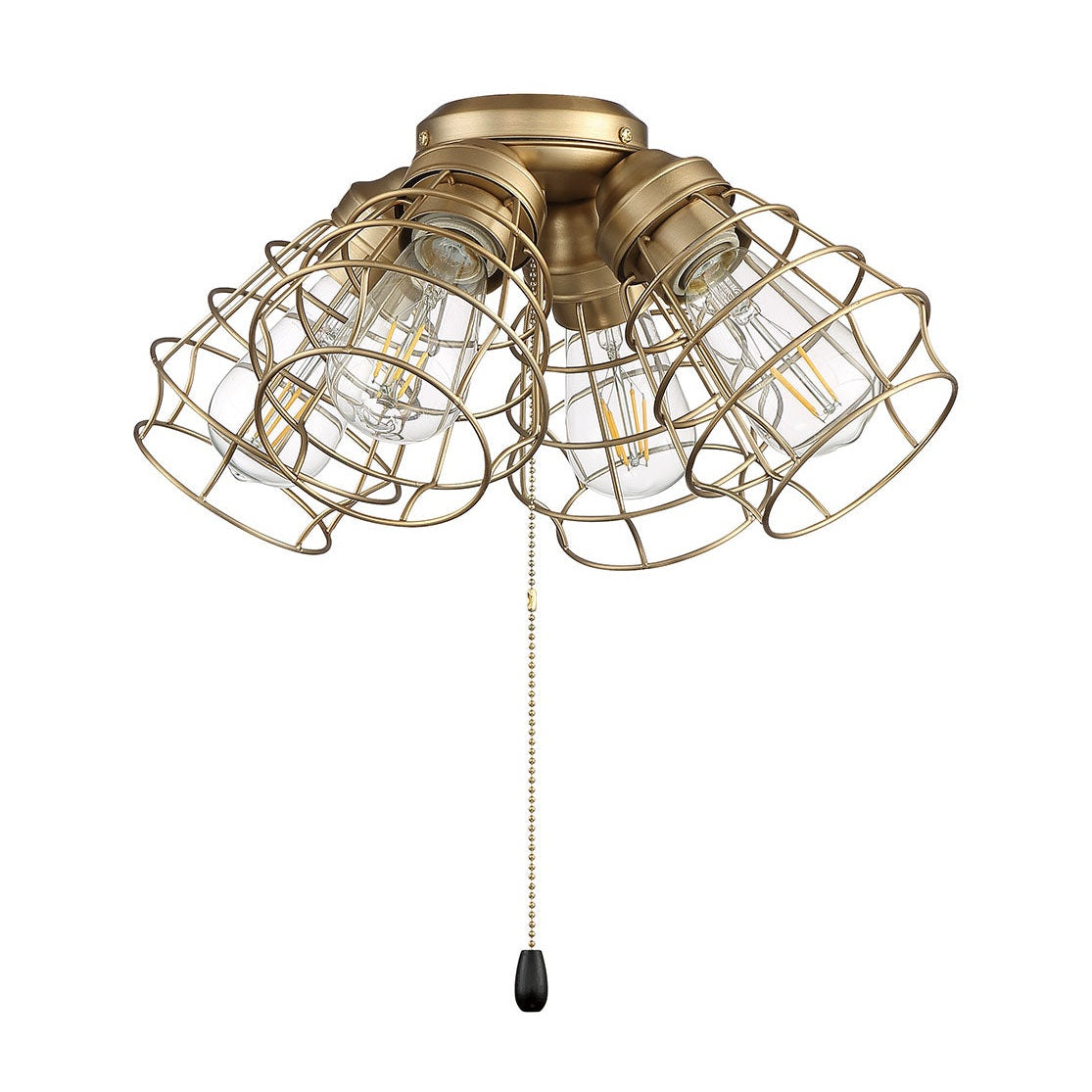 Craftmade - LK405101-SB-LED - LED Fan Light Kit - Light Kit-Armed - Satin Brass