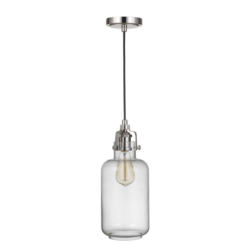 Craftmade - P833PLN1-C - One Light Mini Pendant - State House - Polished Nickel