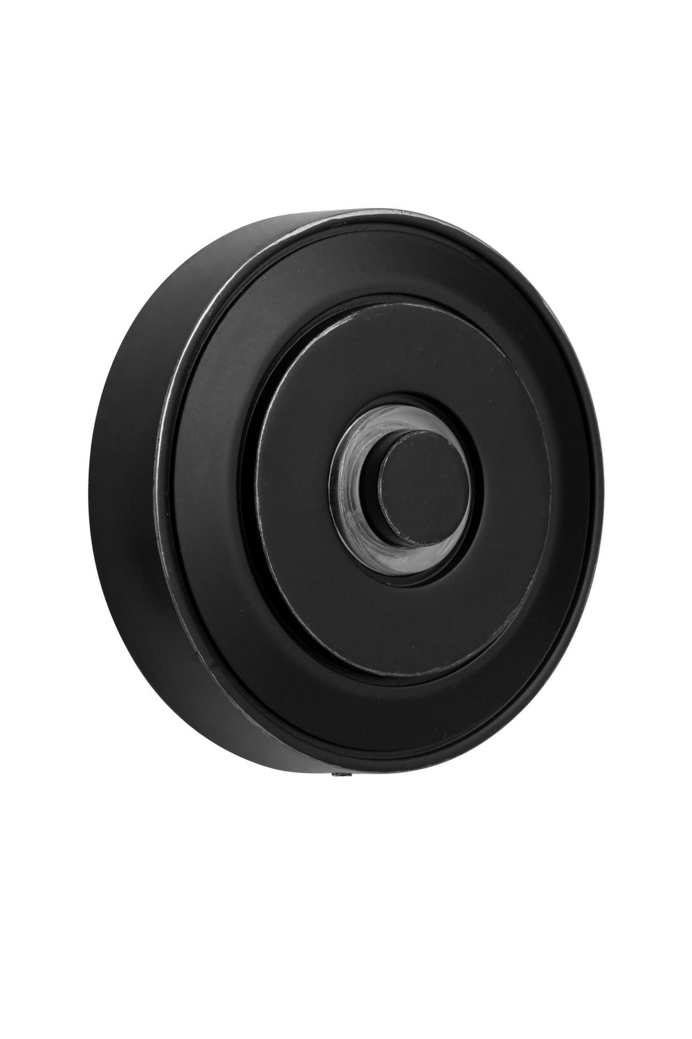 Craftmade - PB5003-FB - Round Surface Mount Pushbutton - Push Button-Surface Mount - Flat Black