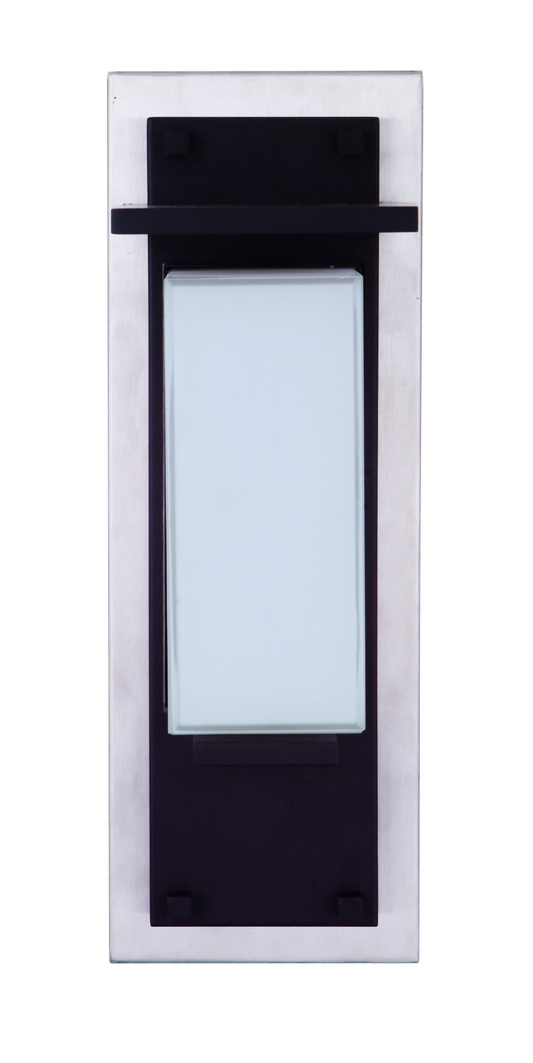 Craftmade - ZA2502-SSMN-LED - LED Outdoor Lantern - Heights - Stainless Steel / Midnight