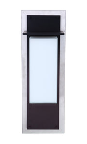 Craftmade - ZA2512-SSMN-LED - LED Outdoor Lantern - Heights - Stainless Steel / Midnight