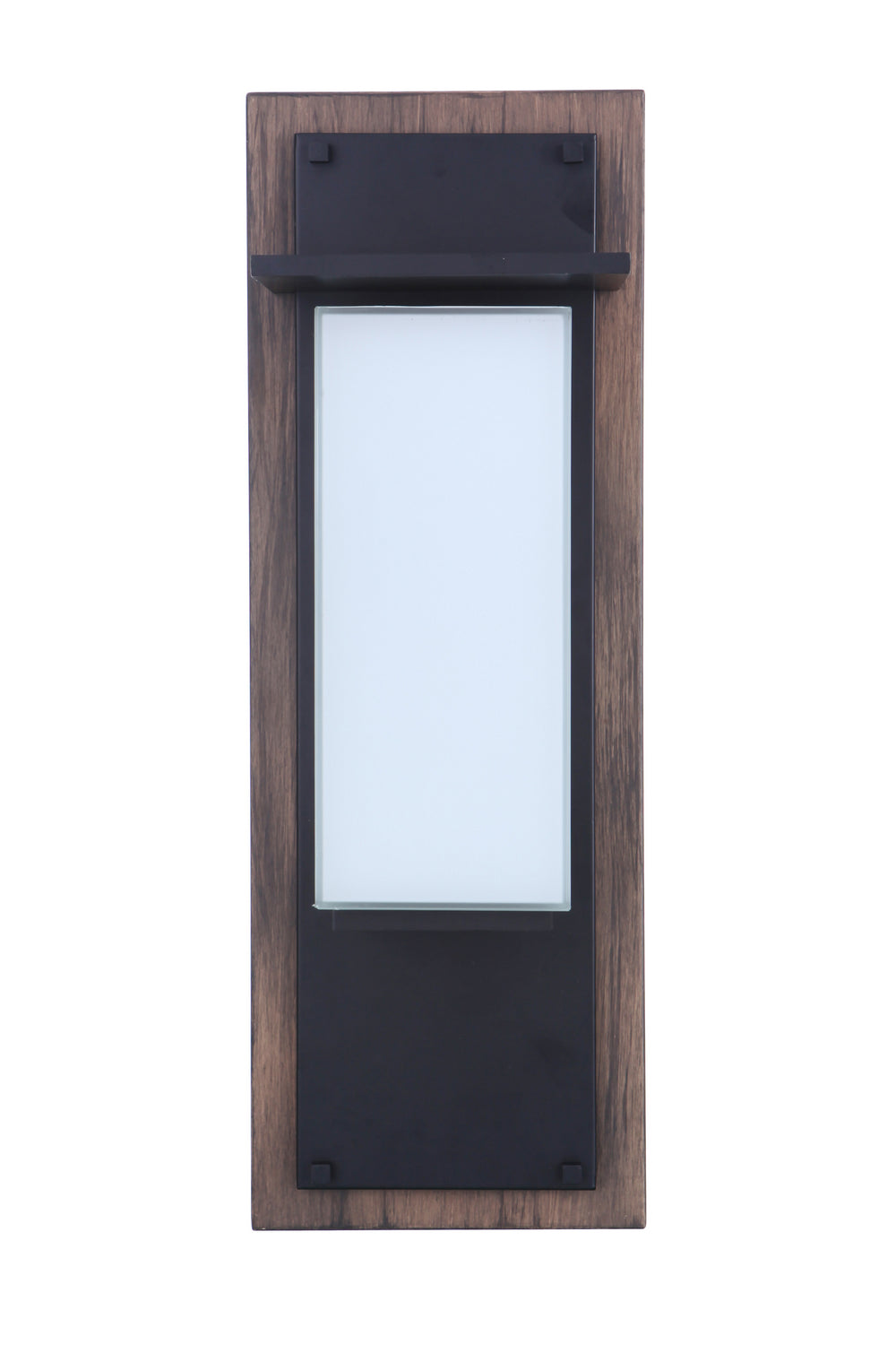 Craftmade - ZA2512-WBMN-LED - LED Outdoor Lantern - Heights - Whiskey Barrel / Midnight