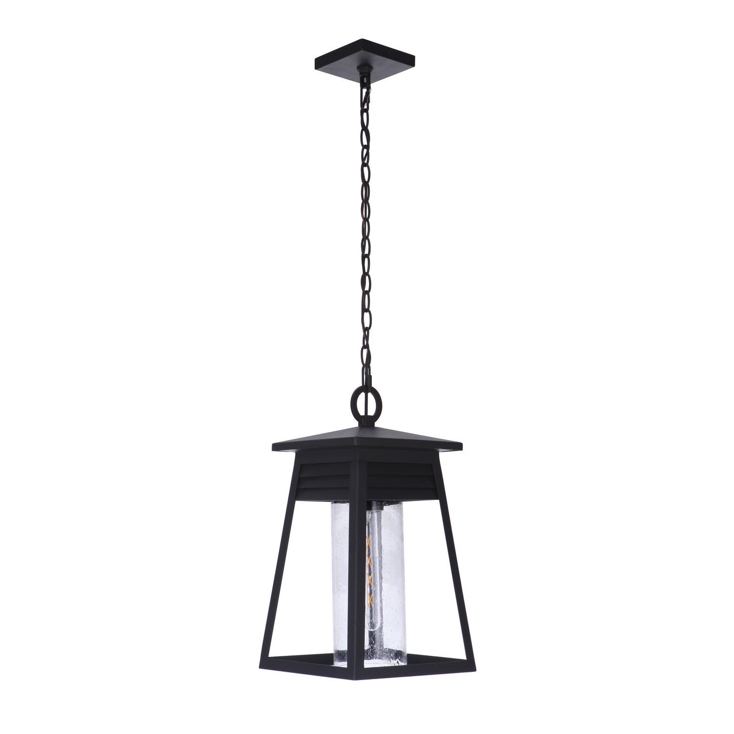 Craftmade - ZA2721-TB - One Light Outdoor Pendant - Becca - Textured Black