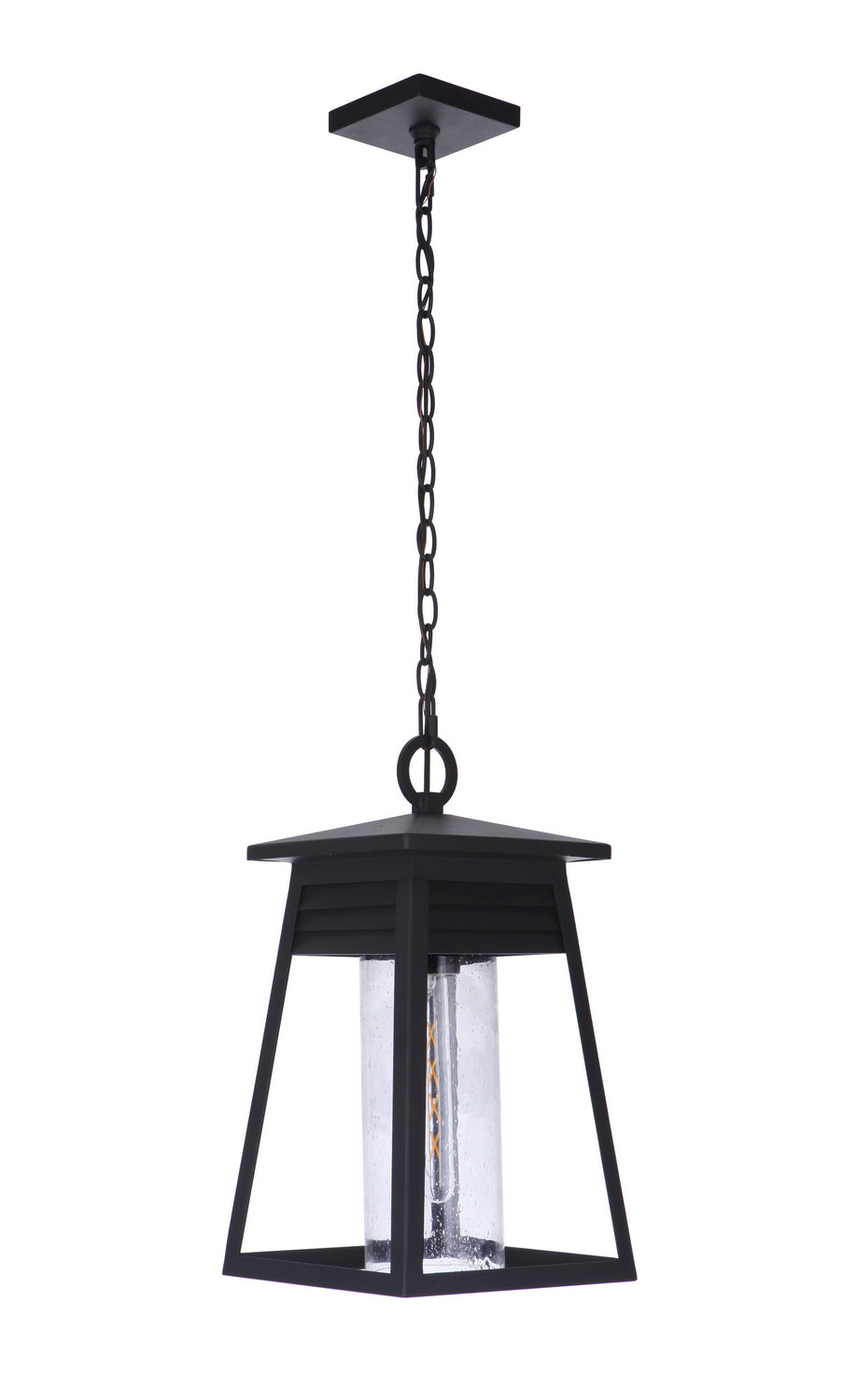 Craftmade - ZA2721-TB - One Light Outdoor Pendant - Becca - Textured Black