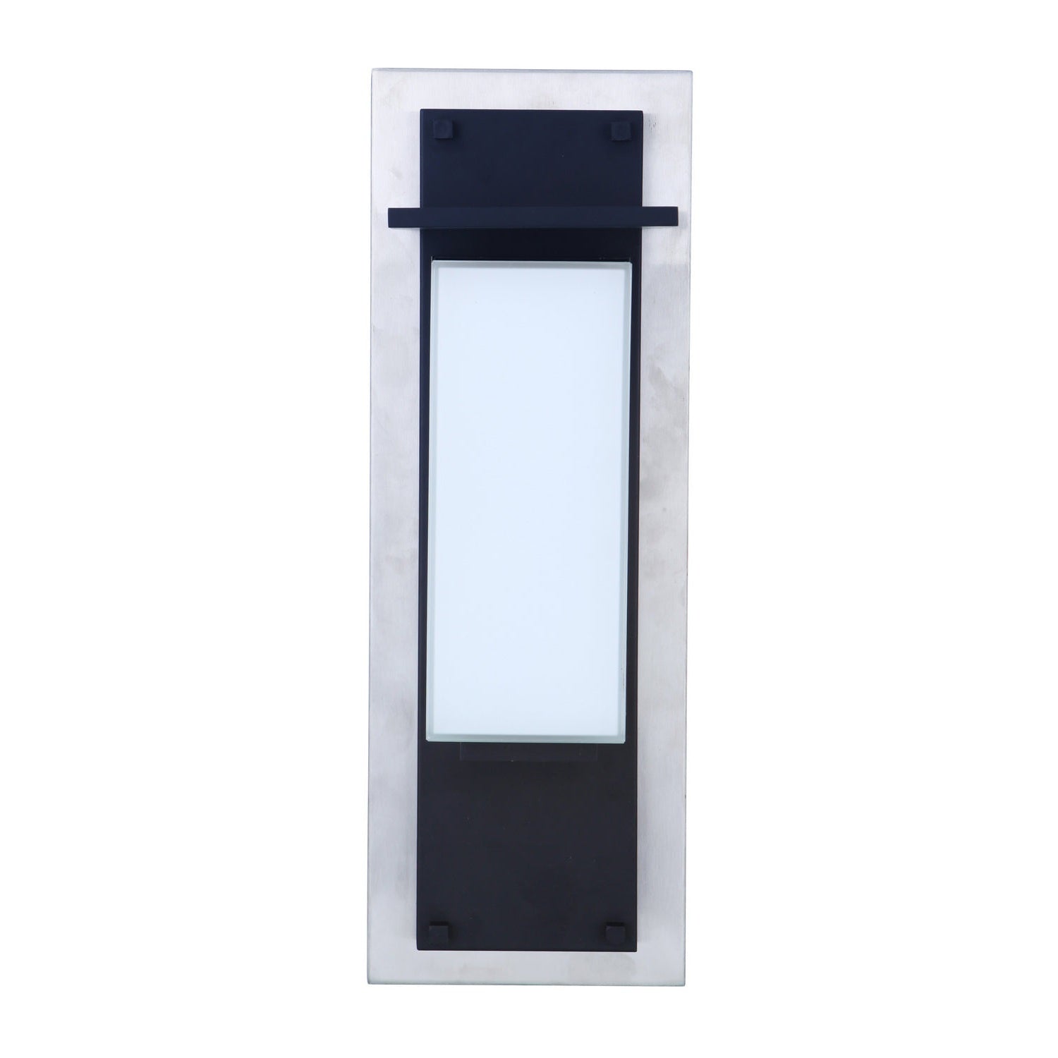Craftmade - ZA2522-SSMN-LED - LED Outdoor Lantern - Heights - Stainless Steel / Midnight