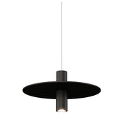 Visual Comfort Modern - 700FJPNTB-LED930 - LED Pendant - Ponte - Nightshade Black